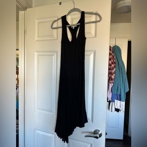 Asymmetrical Black Dress
